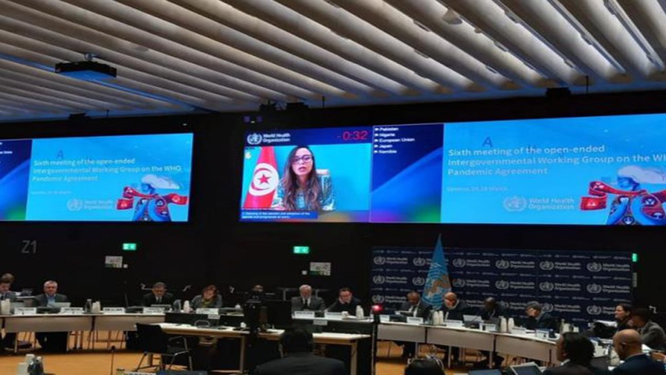  جنيف : البعثة الدائمة لتونس تشارك في اجتماع منظمة الصحة العالمية